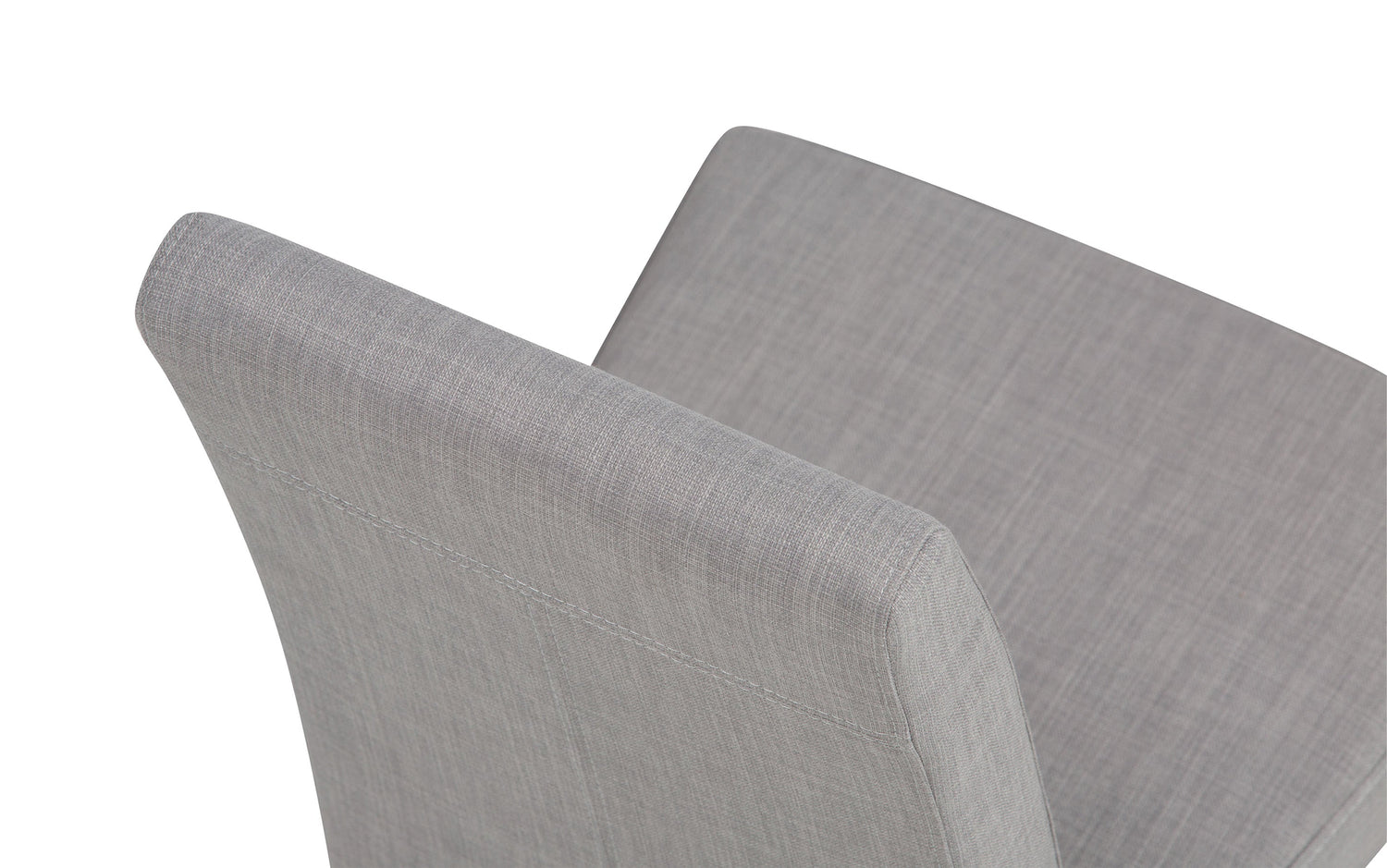 Dove Grey Linen Style Fabric | Acadian / Draper 7 Piece Dining Set