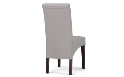 Light Beige Vegan Leather | Avalon / Eastwood 7 Pc Dining Set
