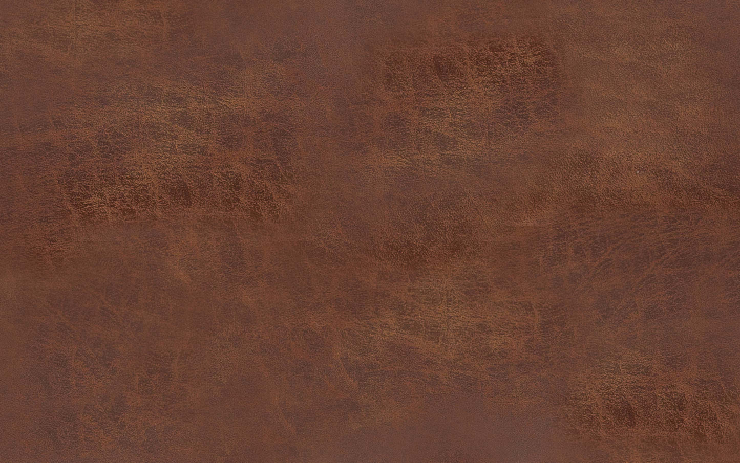 Distressed Saddle Brown Distressed Vegan Leather | Owen Lift Top Large Coffee Table Storage Ottoman
