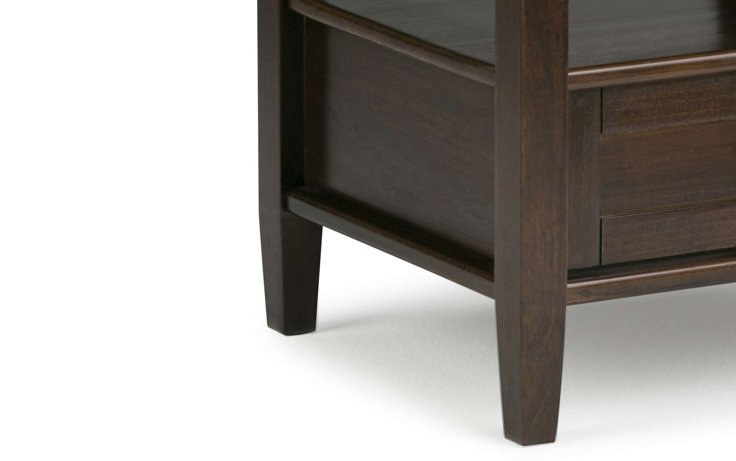 Tobacco Brown | Warm Shaker 36 inch Coffee Table with 20 inch End Tables (Set of 3)