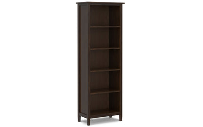 Tobacco Brown | Warm Shaker 48 inch Desk and 26 inch Bookcase
