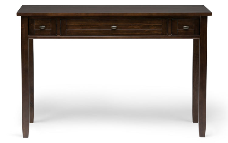 Tobacco Brown | Warm Shaker 48 inch Desk and 26 inch Bookcase