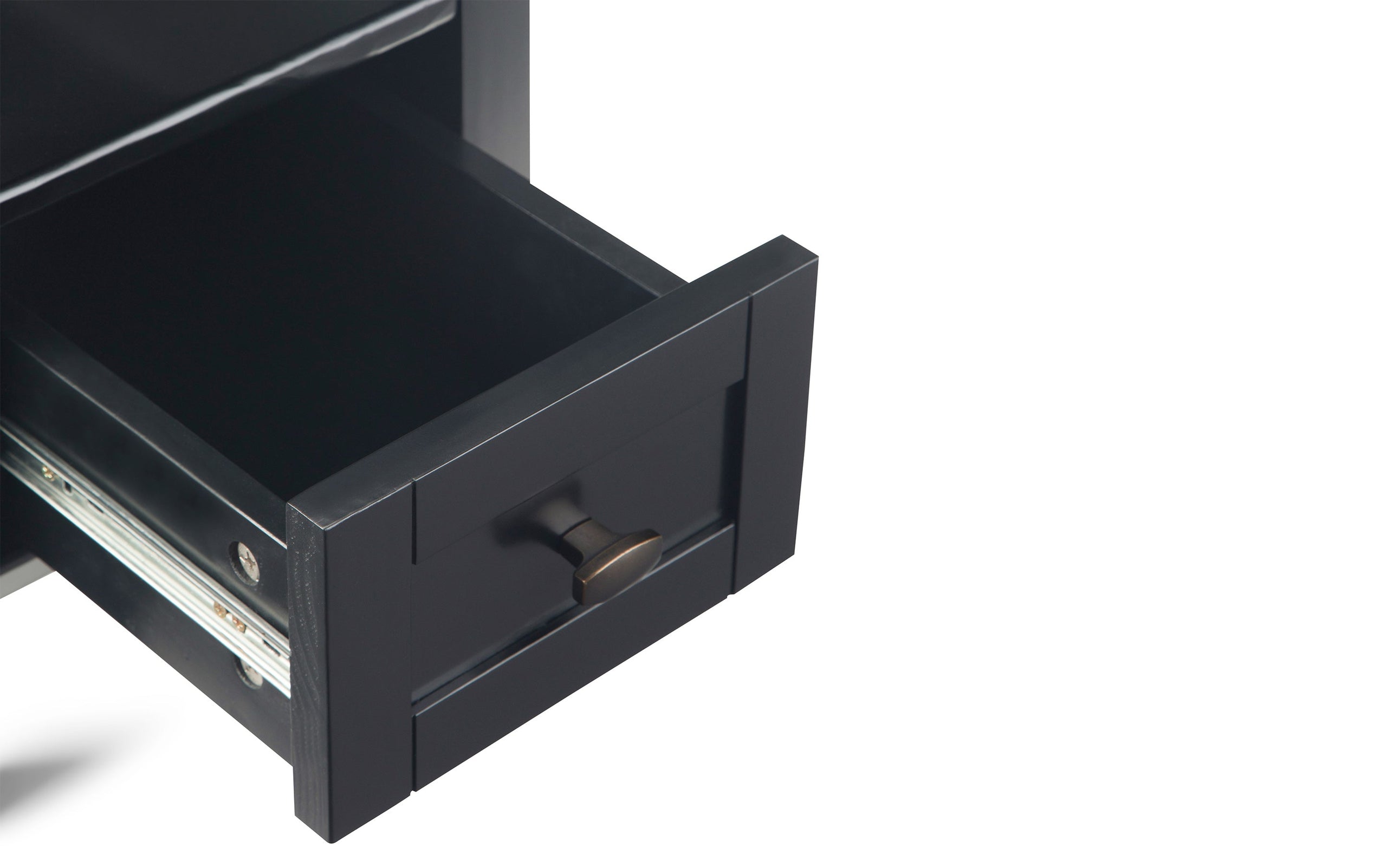 Black | Warm Shaker 14 inch Narrow End Table (Set of 2)