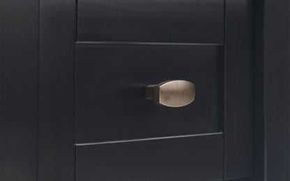 Black | Warm Shaker 14 inch Narrow End Table (Set of 2)