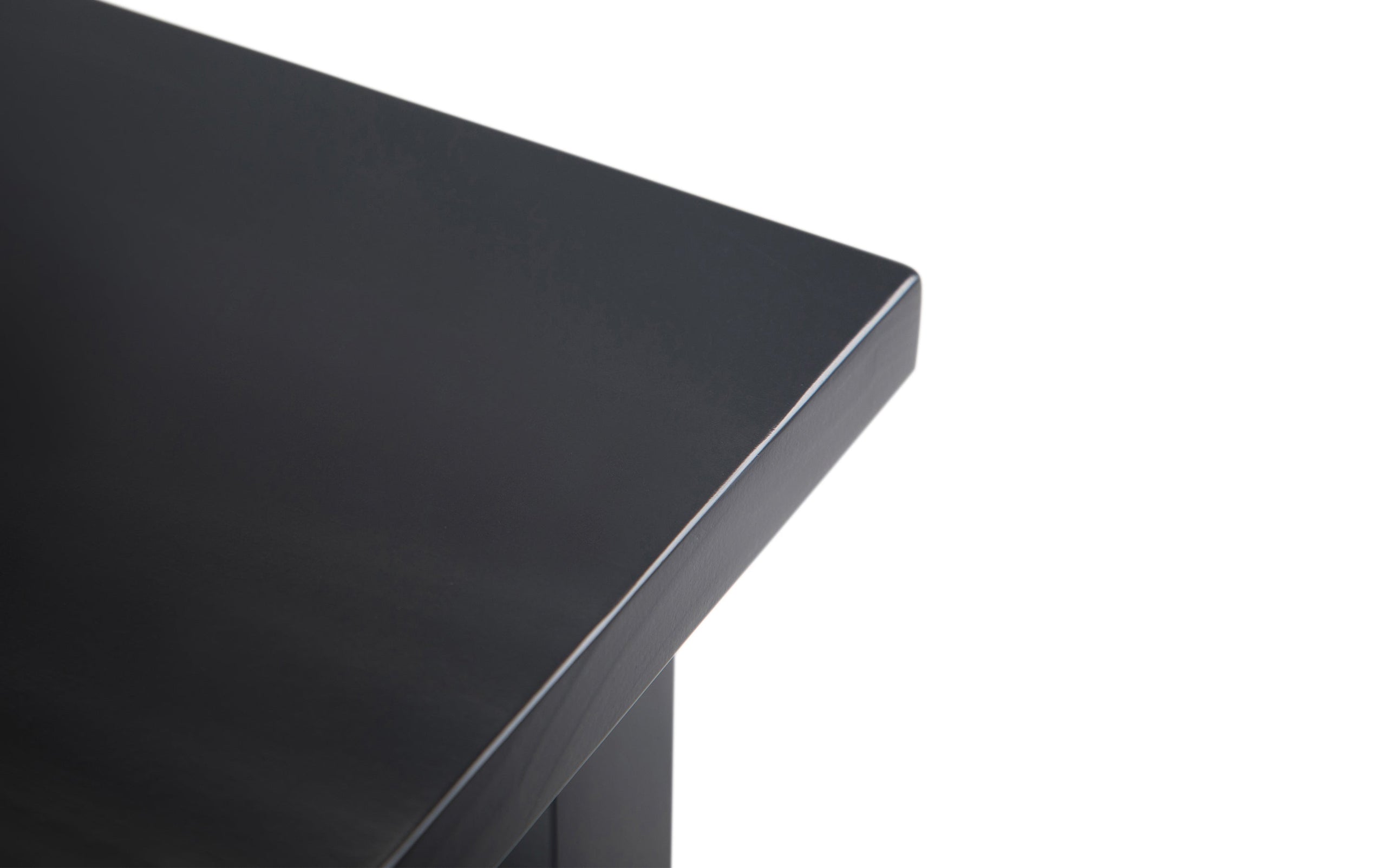 Black | Warm Shaker 14 inch Narrow End Table (Set of 2)