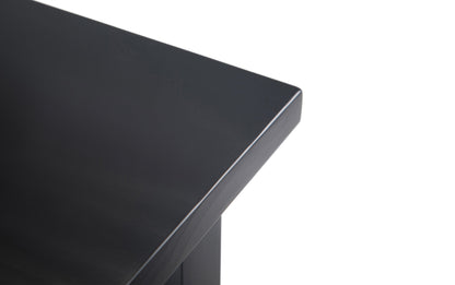 Black | Warm Shaker 14 inch Narrow End Table (Set of 2)