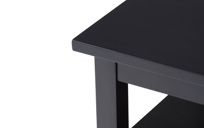 Black | Warm Shaker 20 inch End Table (Set of 2)