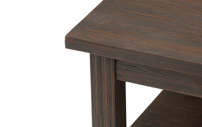 Farmhouse Brown | Warm Shaker 20 inch End Table (Set of 2)