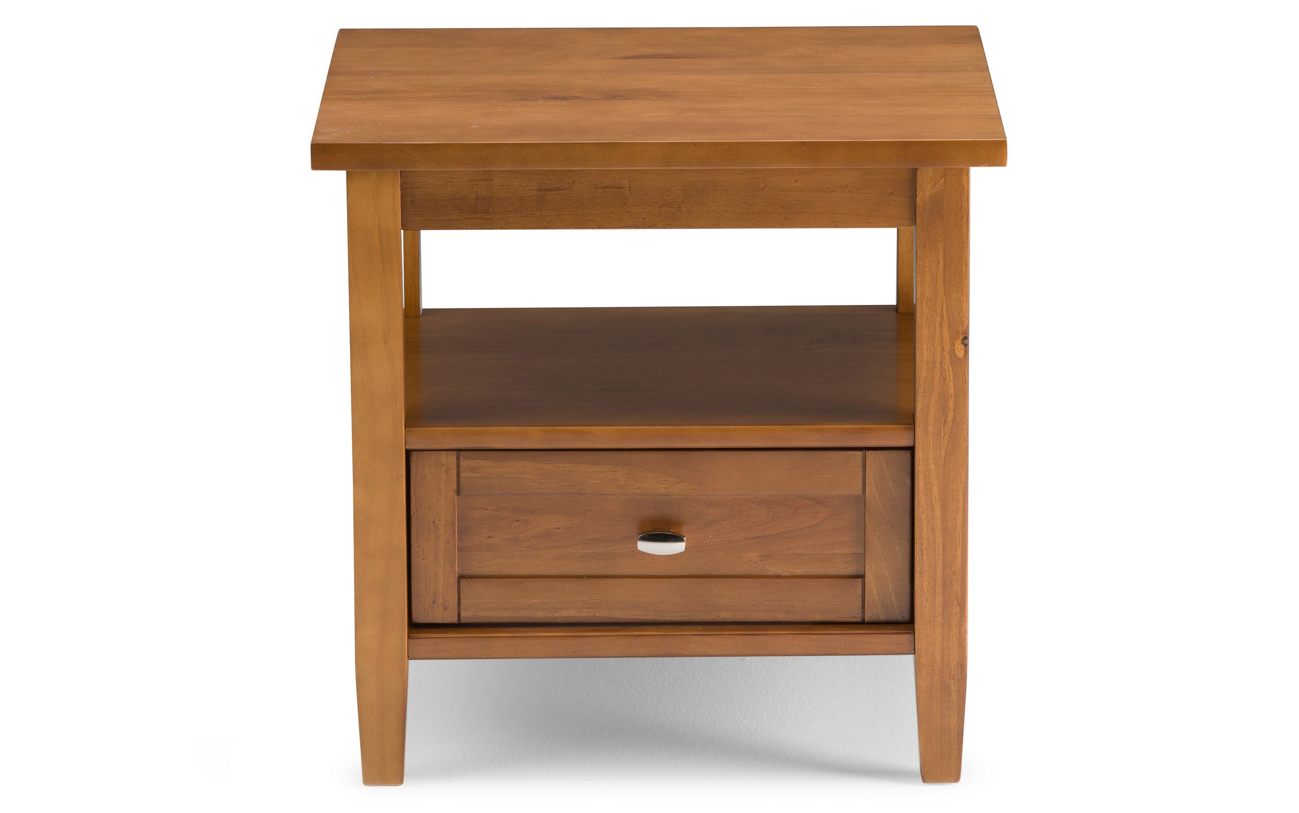 Light Golden Brown | Warm Shaker 20 inch End Table (Set of 2)