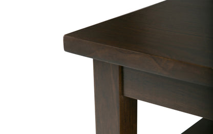 Tobacco Brown | Warm Shaker 20 inch End Table (Set of 2)