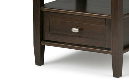 Tobacco Brown | Warm Shaker 20 inch End Table (Set of 2)