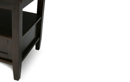 Tobacco Brown | Warm Shaker 20 inch End Table (Set of 2)