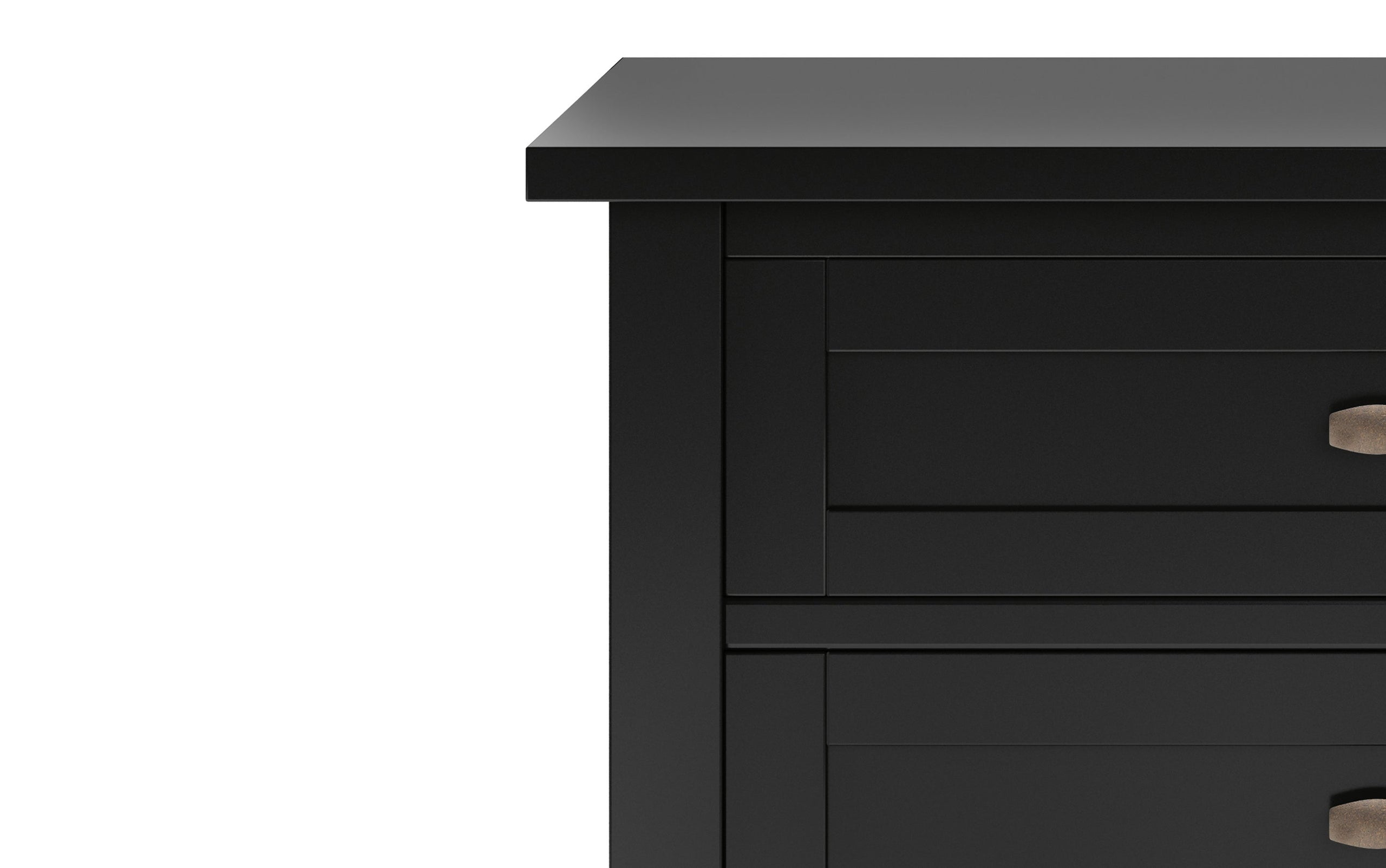 Black | Warm Shaker 24 inch Night Stand (Set of 2)