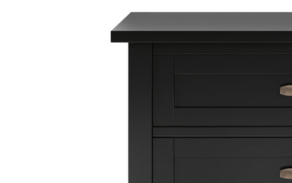 Black | Warm Shaker 24 inch Night Stand (Set of 2)