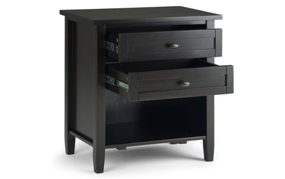 Hickory Brown | Warm Shaker 24 inch Night Stand (Set of 2)