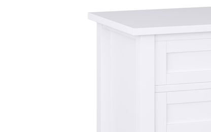 White | Warm Shaker 24 inch Night Stand (Set of 2)