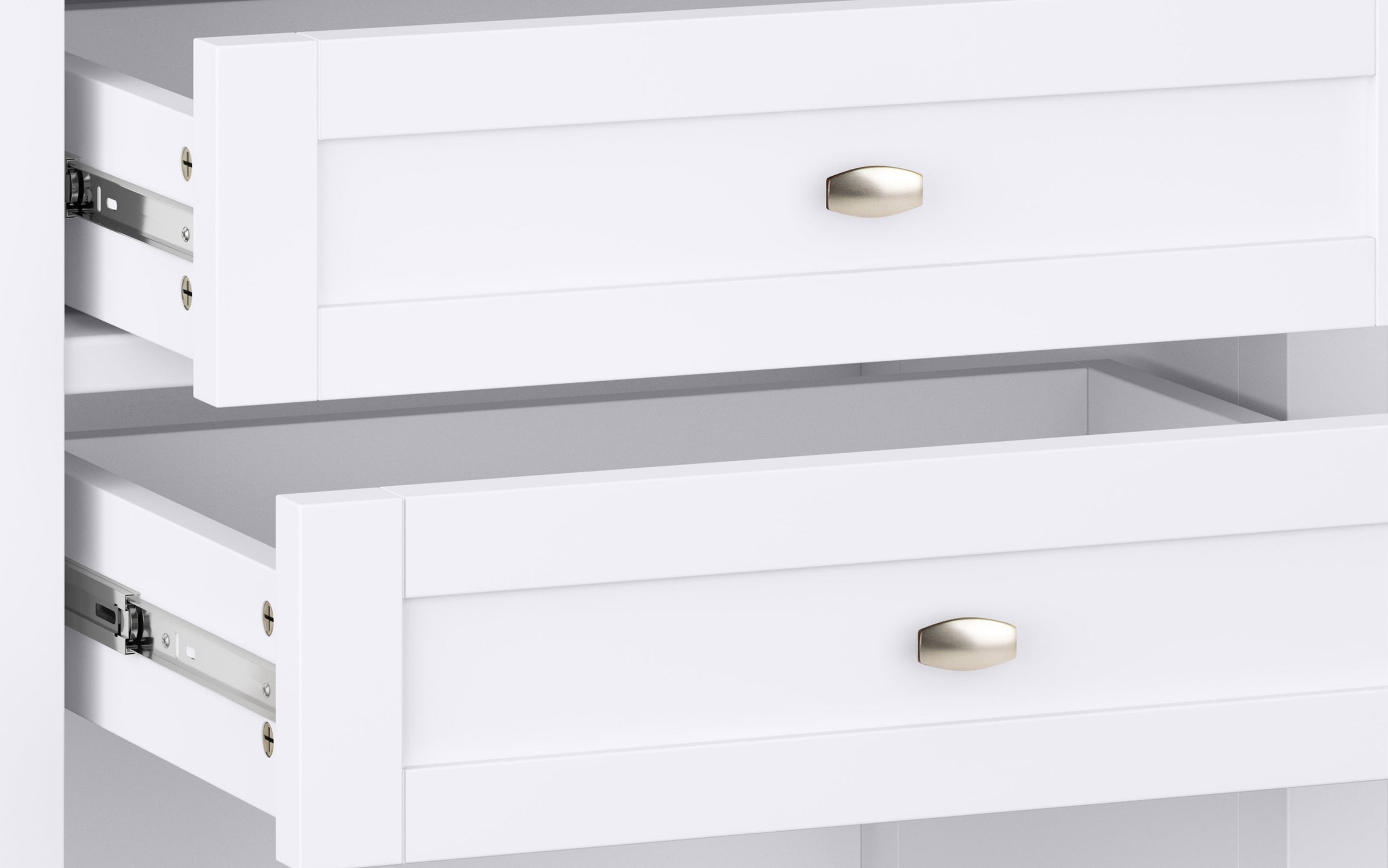 White | Warm Shaker 24 inch Night Stand (Set of 2)