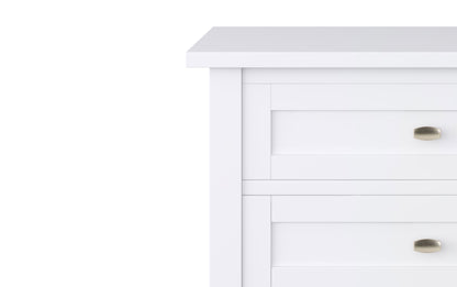 White | Warm Shaker 24 inch Night Stand (Set of 2)