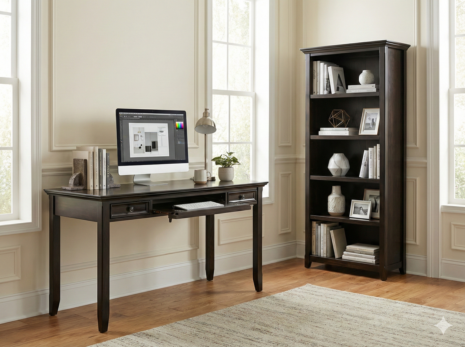 Desk and Bookcase Bundle Category Callout