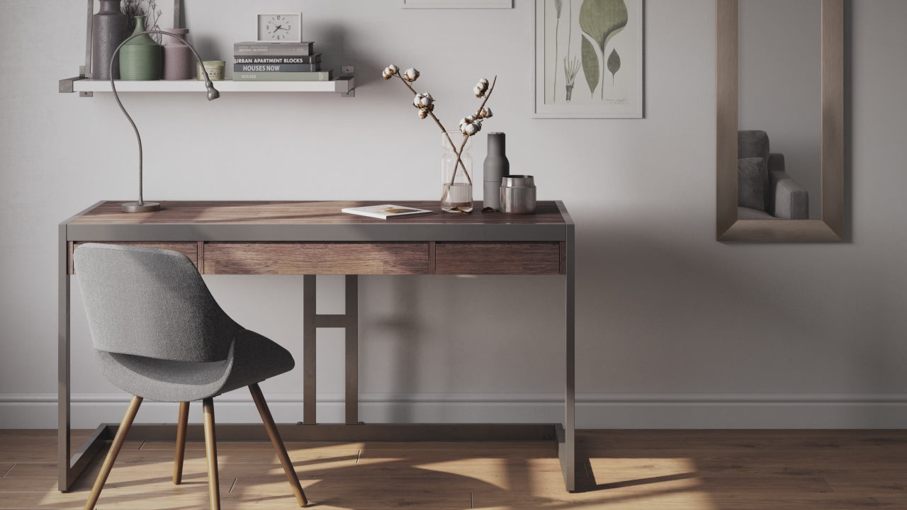 Rustic Natural Aged Brown | Erina Desk