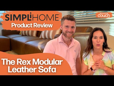 Sienna Genuine Leather | Rex Corner Sectional in Genuine Leather