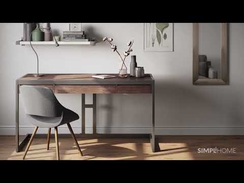 Rustic Natural Aged Brown | Erina Desk