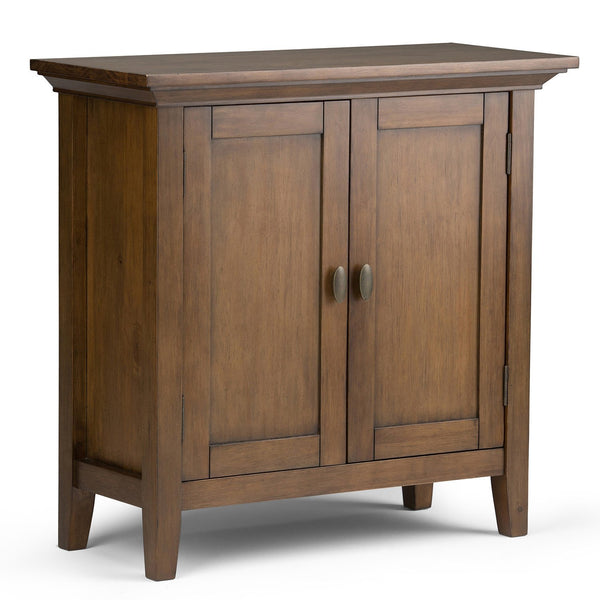 Rustic Natural Aged Brown | Redmond 32 inch Low Storage Cabinet