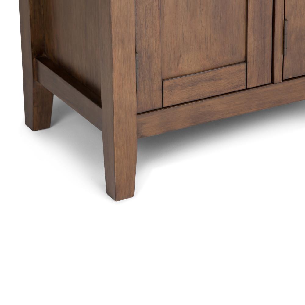 Rustic Natural Aged Brown | Redmond 72 inch TV Media Stand