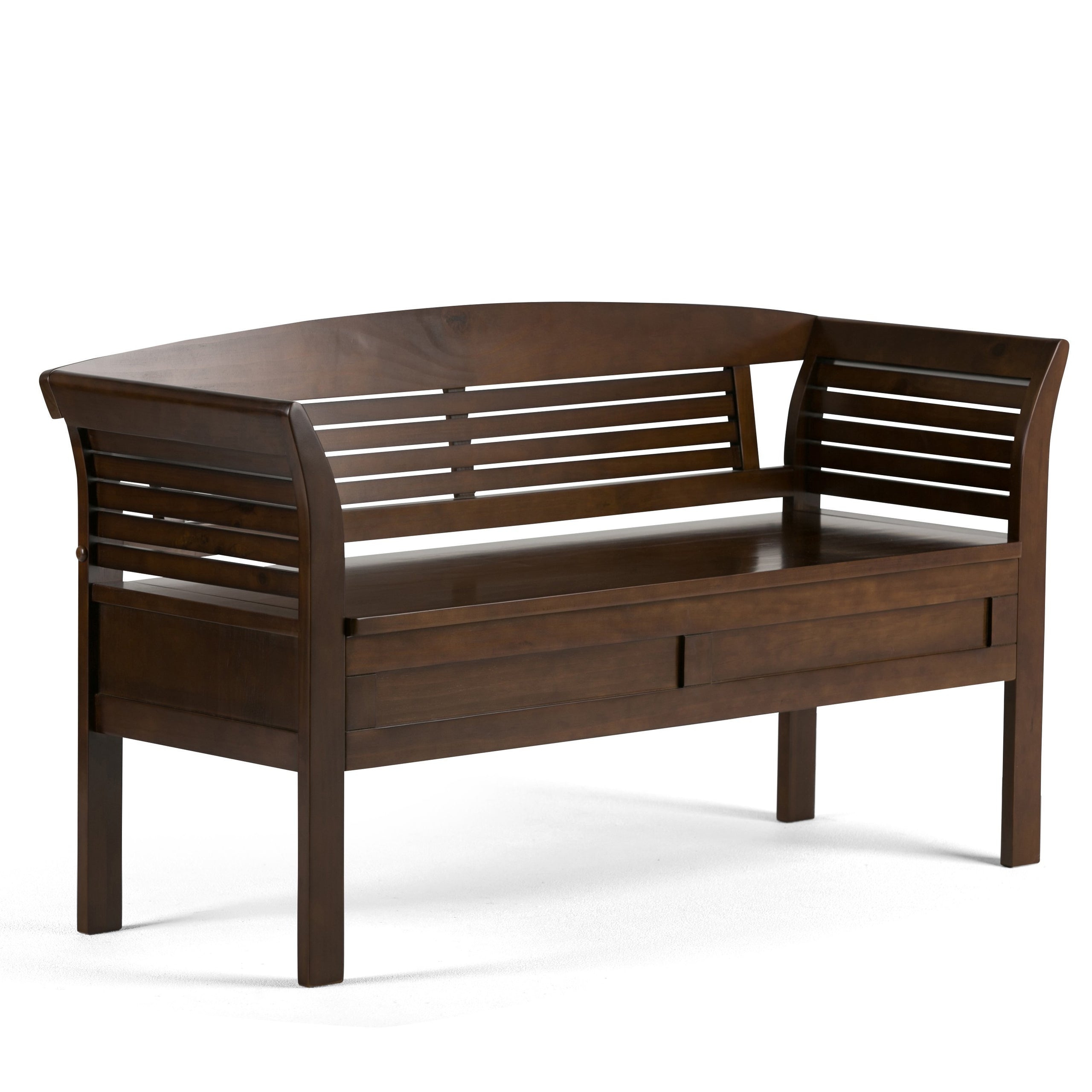 Medium Rustic Brown | Arlington Entryway Bench