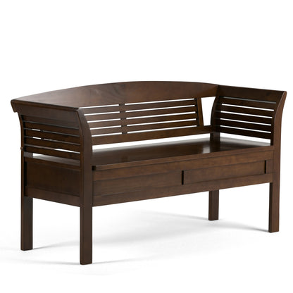 Medium Rustic Brown | Arlington Entryway Bench