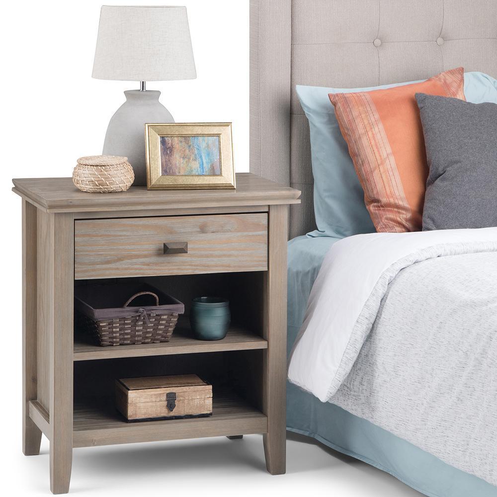 Distressed Grey | Artisan Bedside Table