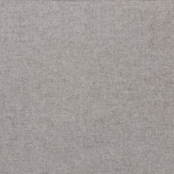 Cloud Grey Linen Style Fabric | Avalon Linen Look Storage Ottoman with Three Trays