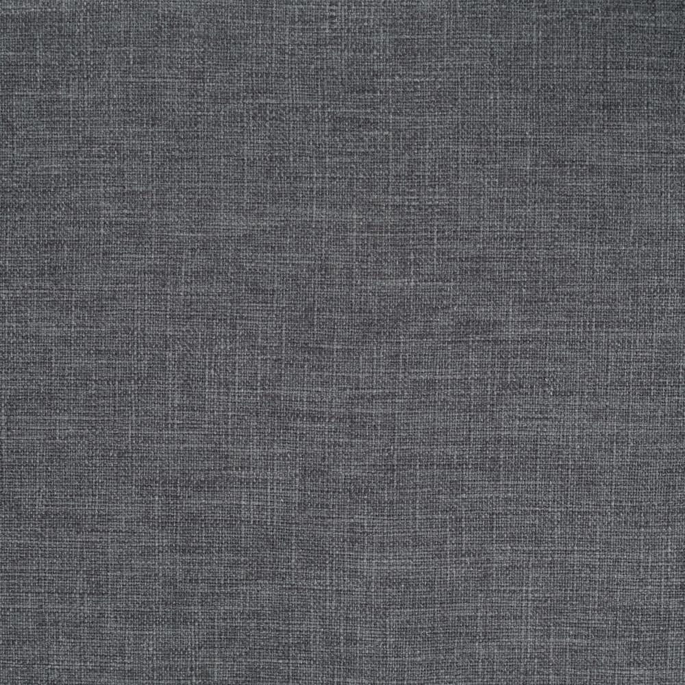Slate Grey Linen Style Fabric | Avalon Linen Look Storage Ottoman with Three Trays