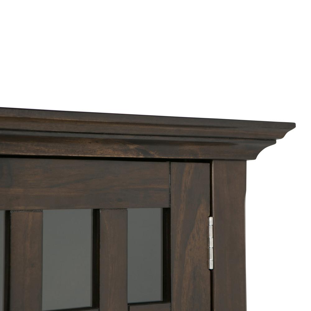 Dark Tobacco Brown | Bedford Low Storage Cabinet