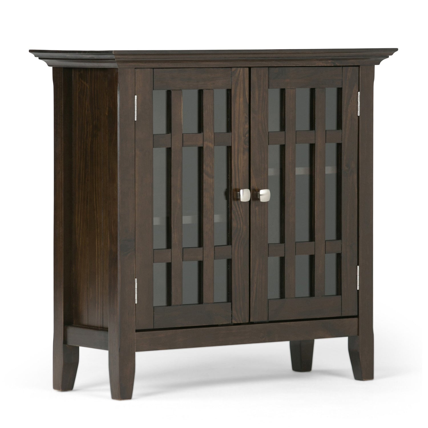 Dark Tobacco Brown | Bedford Low Storage Cabinet