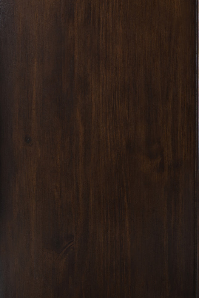 Dark Chestnut Brown | Connaught 46 x 17 x 31 inch Low Storage Cabinet in Dark Chestnut Brown
