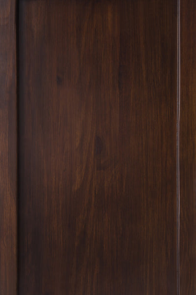 Connaught 46 x 17 x 46 inch Tall Storage Cabinet in Dark Chestnut Brown