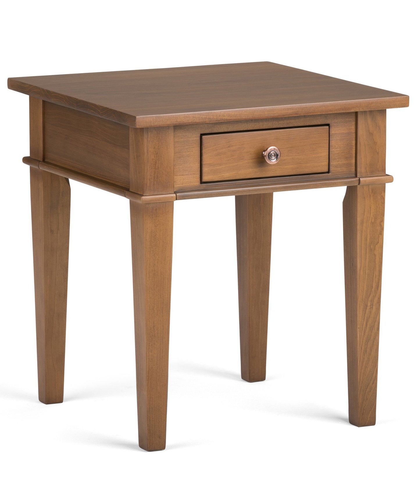 Medium Saddle Brown | Carlton 18 inch End Side Table