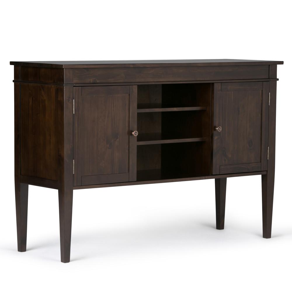 Tobacco Brown | Carlton Tall TV Stand