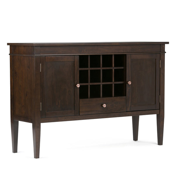 Tobacco Brown | Carlton Sideboard Buffet & Wine Rack