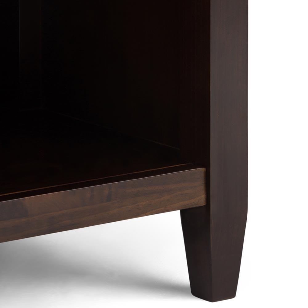 Dark Tobacco Brown | Carlton Bedside Table