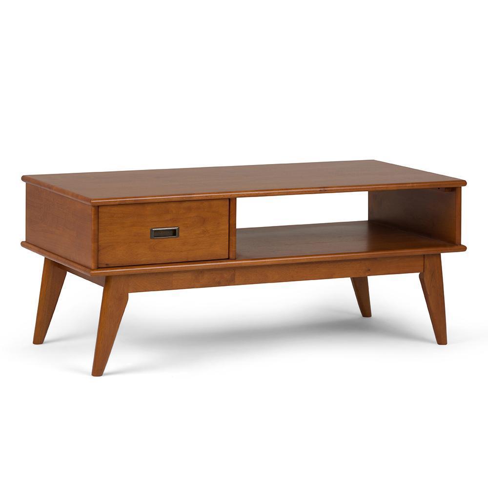 Teak Brown | Draper Mid Century Coffee Table