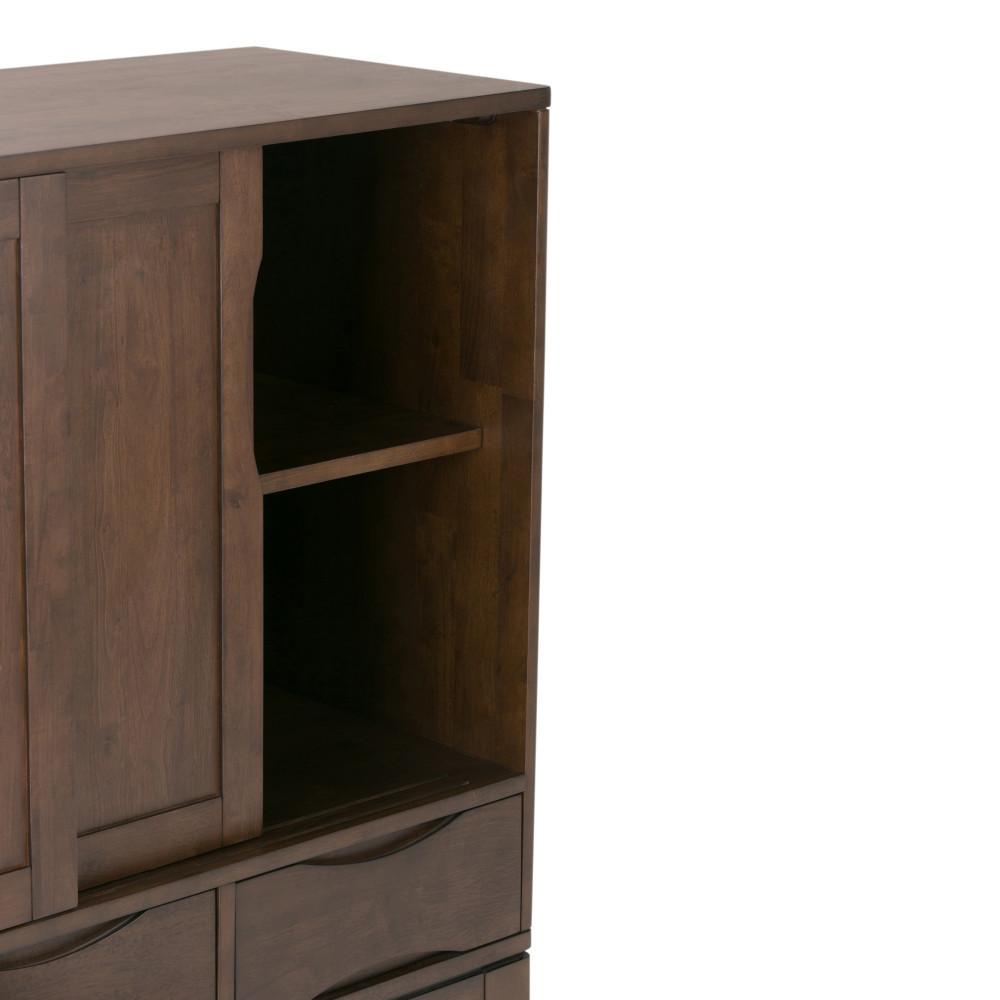 Walnut Brown | Harper 48 inch Medium Storage Cabinet