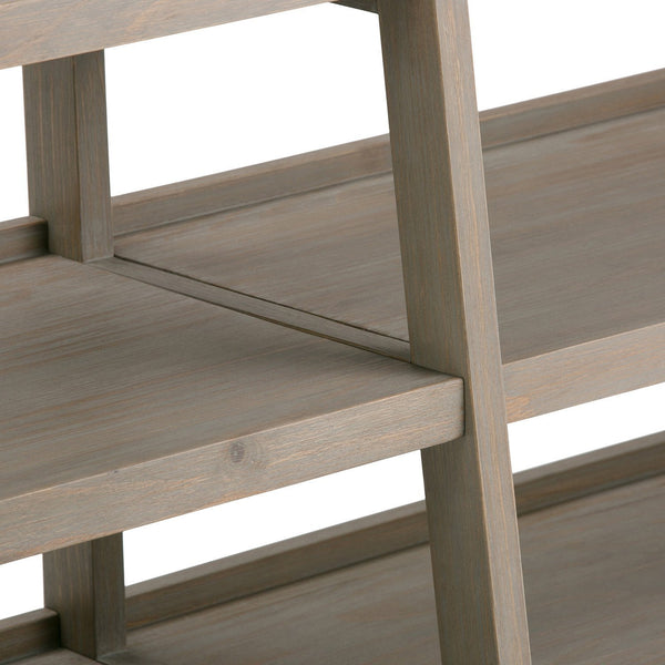 Distressed Grey | Sawhorse 60 inch Wide TV Media Stand