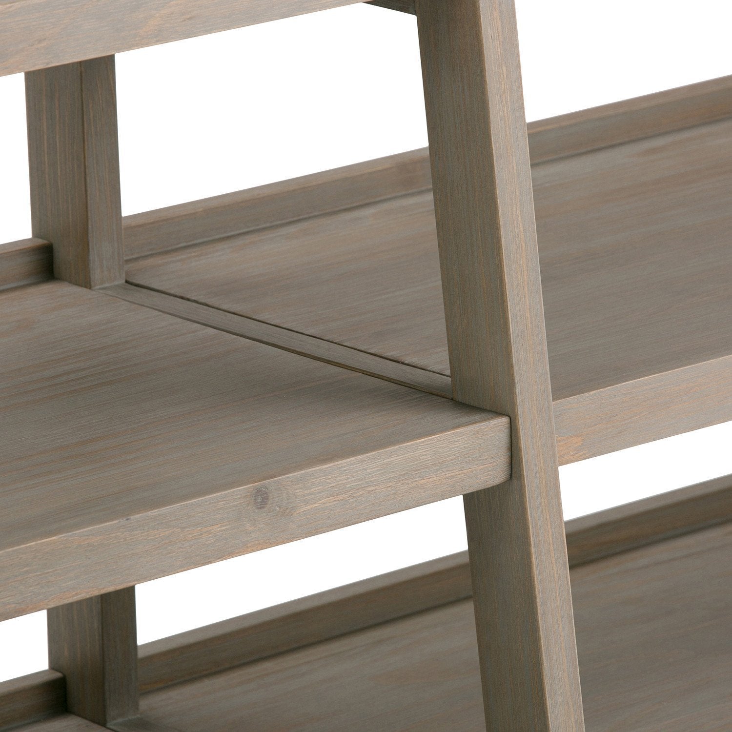 Distressed Grey | Sawhorse 60 inch Wide TV Media Stand