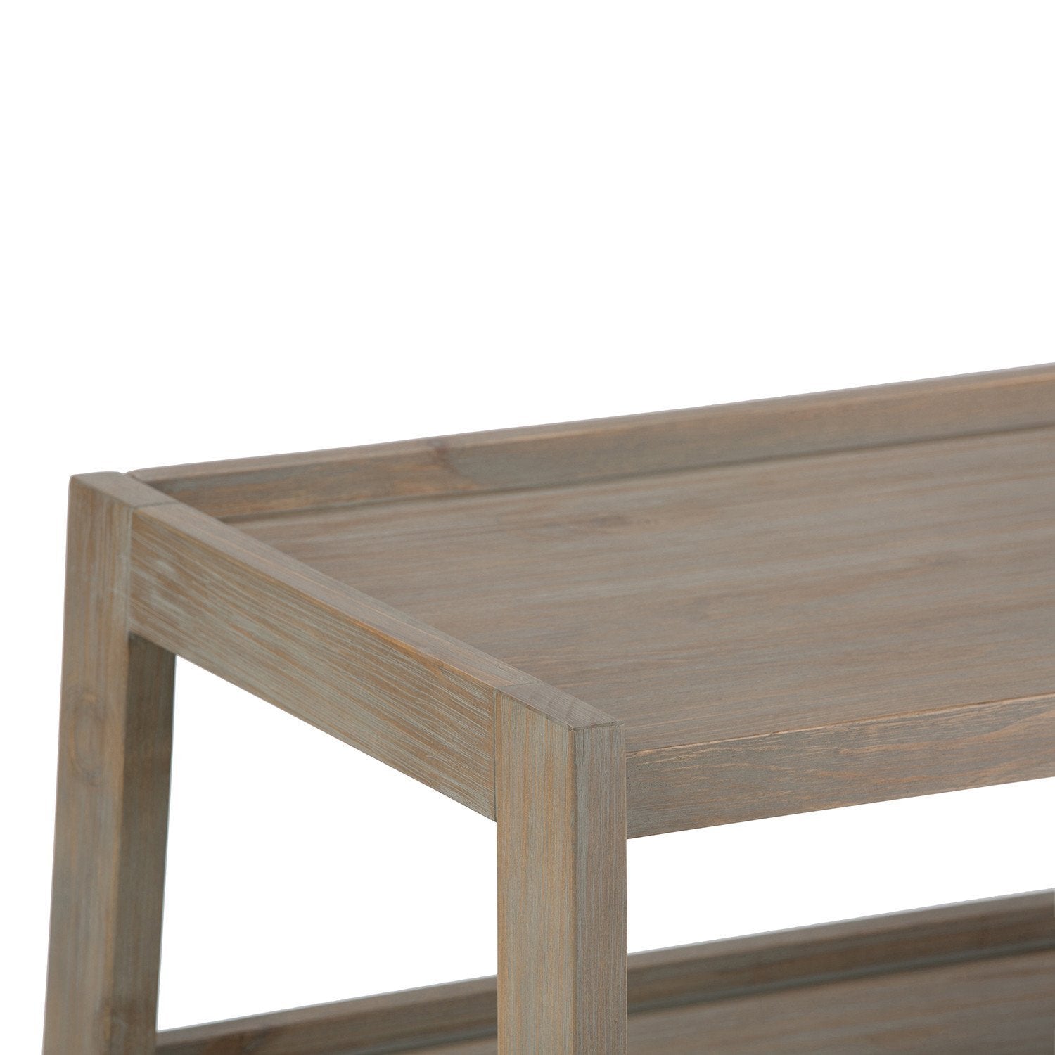 Distressed Grey | Sawhorse 60 inch Wide TV Media Stand