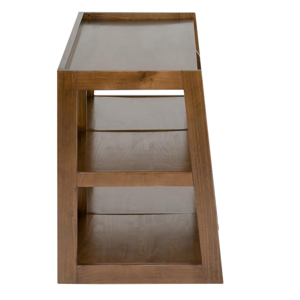 Medium Saddle Brown | Sawhorse 60 inch Wide TV Media Stand