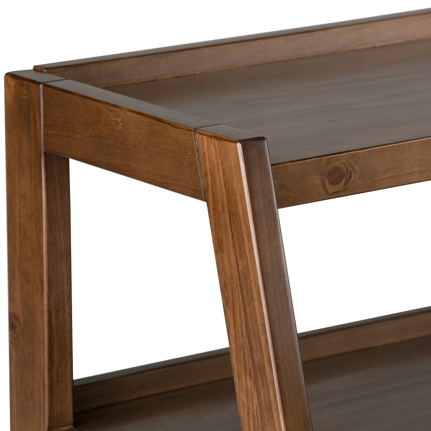 Medium Saddle Brown | Sawhorse 60 inch Wide TV Media Stand