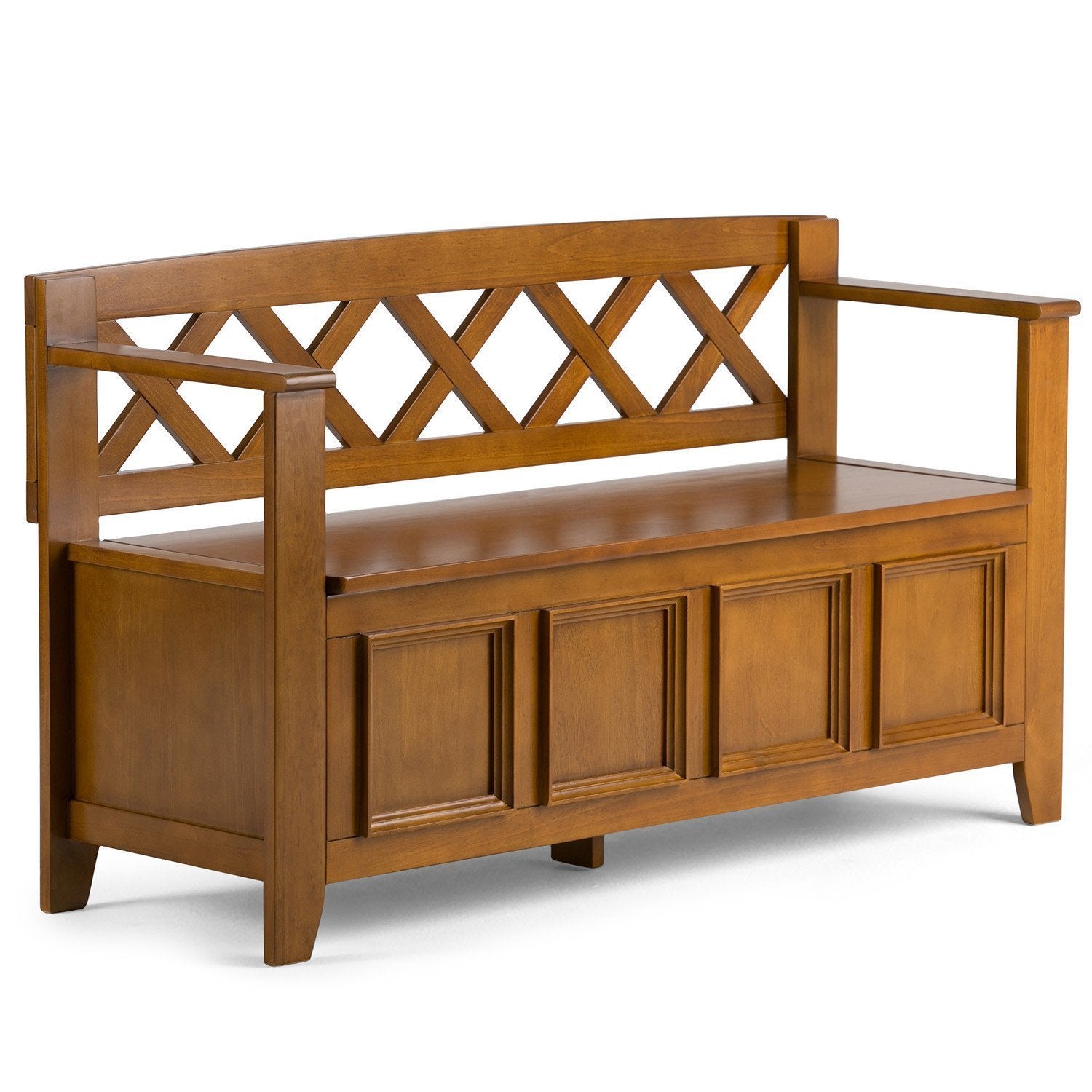 Light Avalon Brown | Amherst Entryway Bench