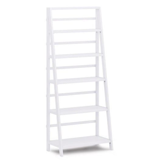 White | Acadian 72 x 30 inch Bookcase